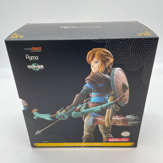 figma LINK The Legend of Zelda Tears of the Kingdom Ver. DX Edition Figure