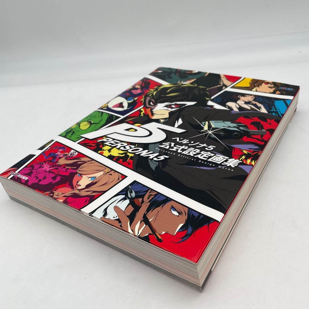 Persona 5 Official Design Works artbook 500 pages concept art illustration P5