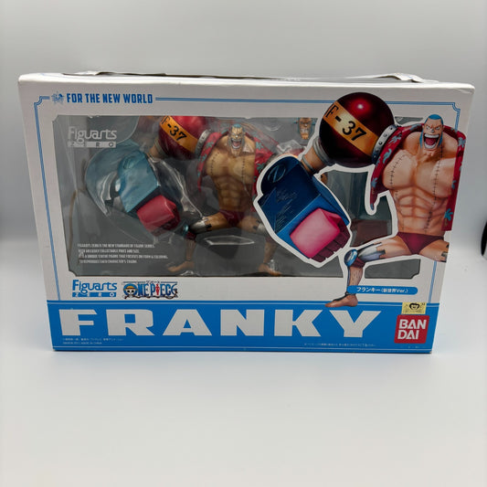 Figuarts Zero Franky Action Figure New World Version One Piece Bandai Japan
