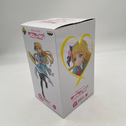 Ayase Eri Figure Love Live! The School Idol Movie Ichiban Kuji Prize B Banpresto