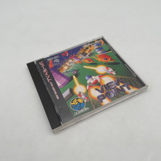 SNK Neo Geo CD View point w/ Manual Case Japan Import