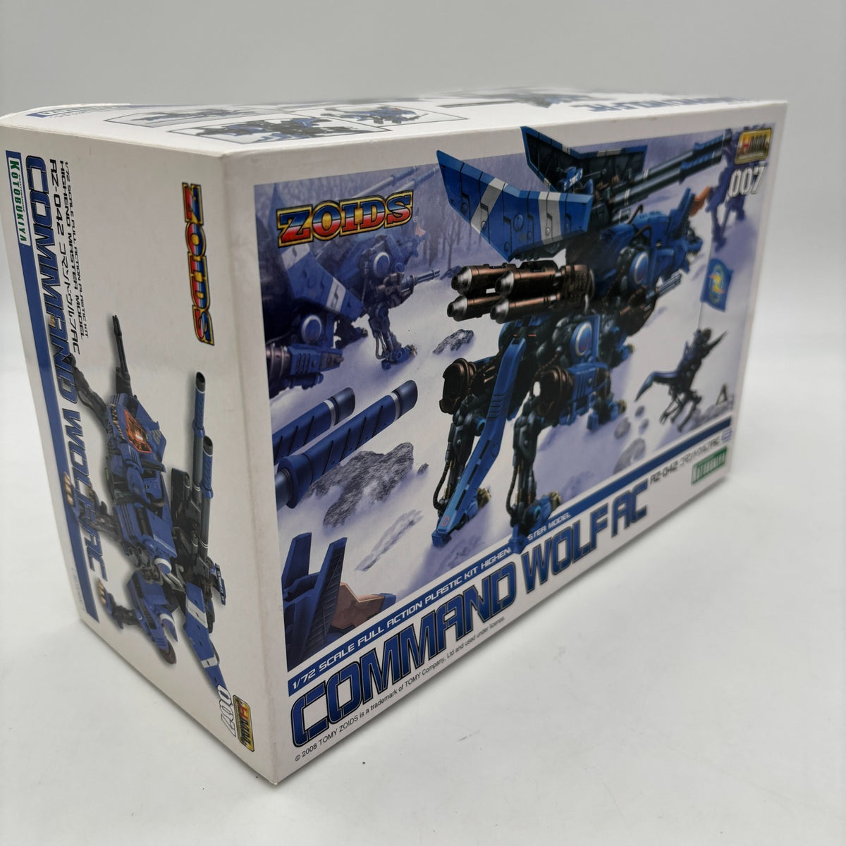 ZOIDS RZ-042 Command Wolf AC HMM 007 Plastic model 1/72 Japan kotobukiya