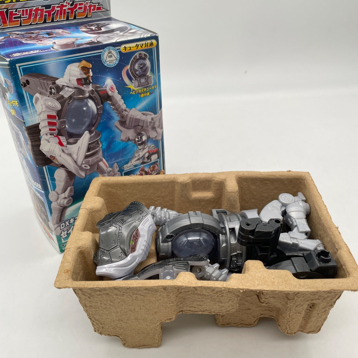 Uchu Sentai Kyuranger Kyutama Gattai 06 DX Hebitsukai Voyager Figure BANDAI