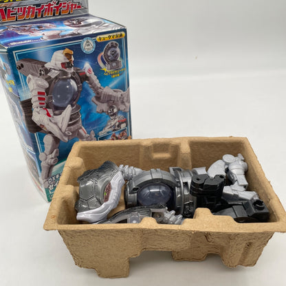 Uchu Sentai Kyuranger Kyutama Gattai 06 DX Hebitsukai Voyager Figure BANDAI