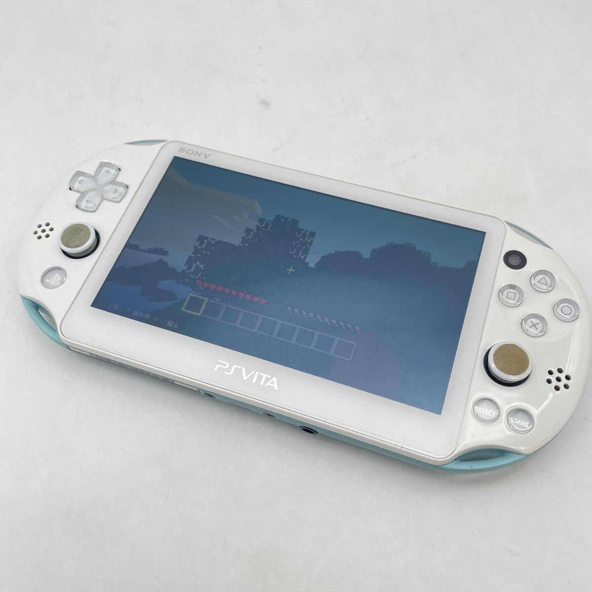 SONY PlayStation PS Vita PCH 2000 Light Blue White Console Charger Tested w/Box