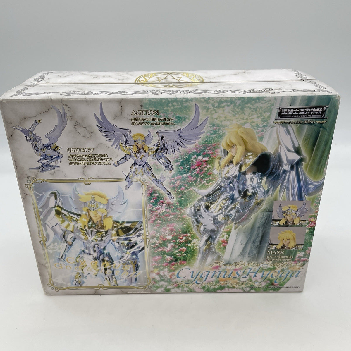 Saint Cloth Myth Cygnus Hyoga God Cloth Figure Saint Seiya Bandai Japan