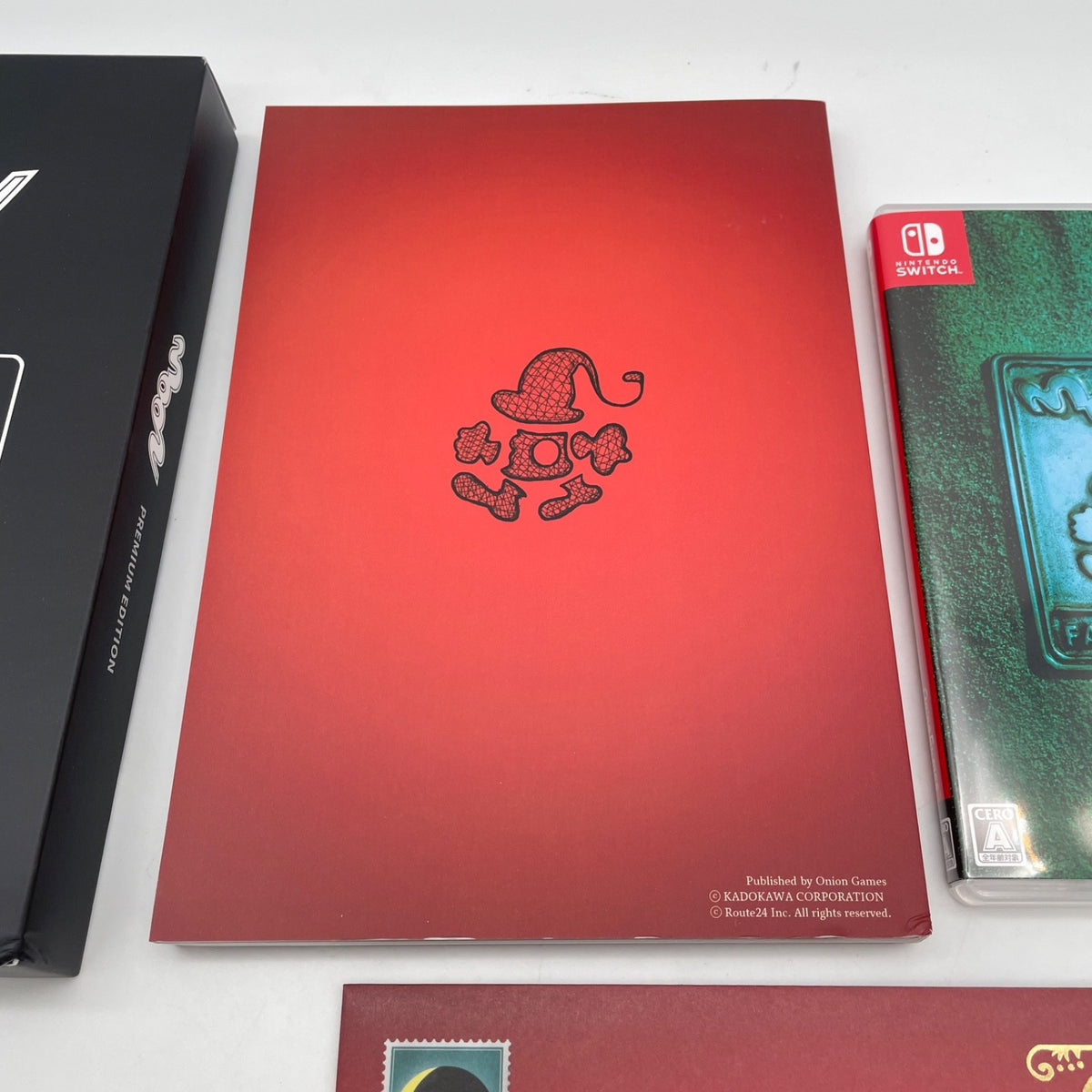 Nintendo Switch Moon PREMIUM EDITION Software w/CD Art Works Cards Japan