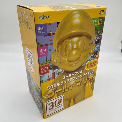 Super Mario Gold Mario 30th Anniversary of the Big Action Figure Nintendo TAITO