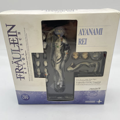 Fraulein Revoltech No.019 Rei Ayanami Ver.2.0 Figure Neon Genesis Evangelion
