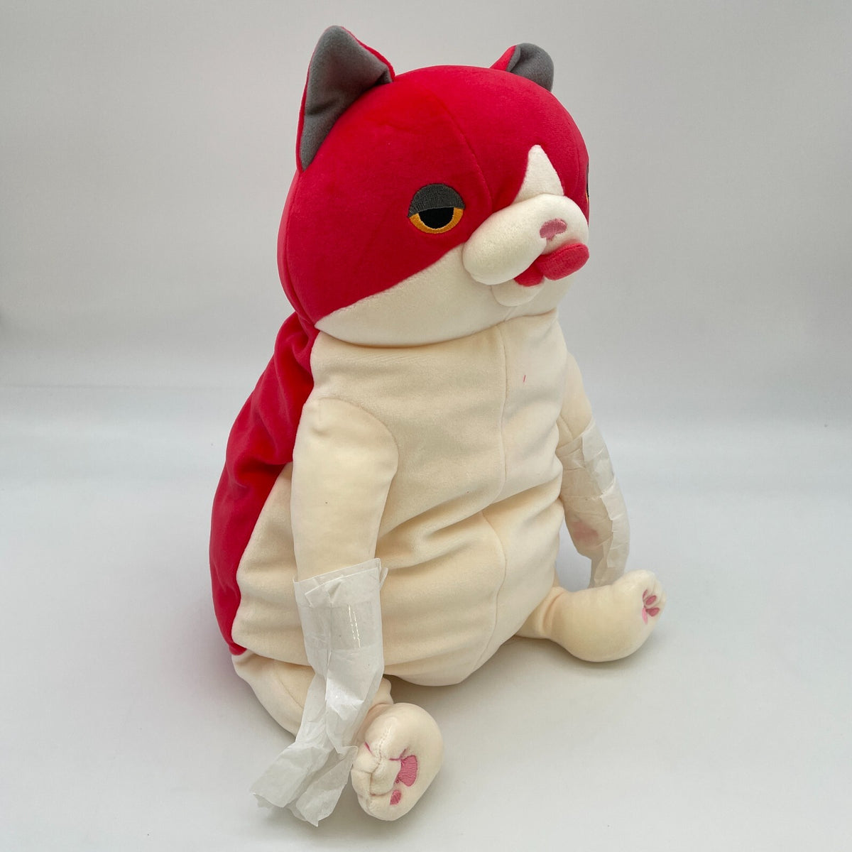 MOCHINEKO Plush doll Pareha! Naoru Japan Pro Wrestling Collaboration Size L