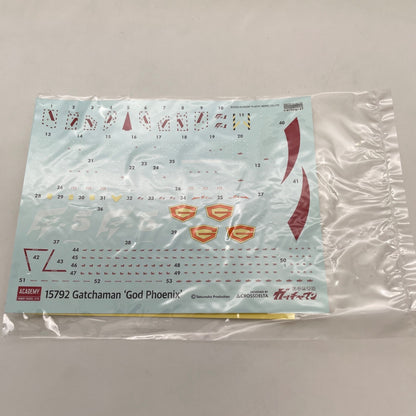 Ninja Team Gatchaman God Phoenix plastic model Academy Science Japan Anime