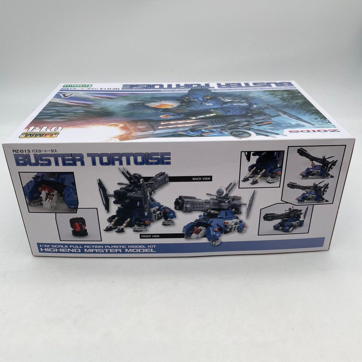 ZOIDS RZ-013 Buster Tortoise ZD025X 1/72 Scale Plastic Model kit KOTOBUKIYA