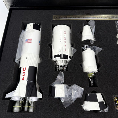 Apollo 11 Saturn V Bandai Otona no Chogokin Rocket 1/144 Display Model JP