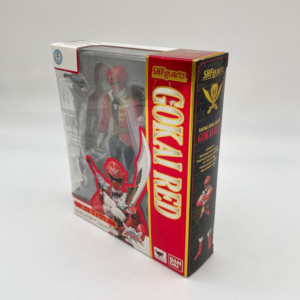S.H.Figuarts GOKAI RED Action Figure Kaizoku Sentai Gokaiger BANDAI Japan Import
