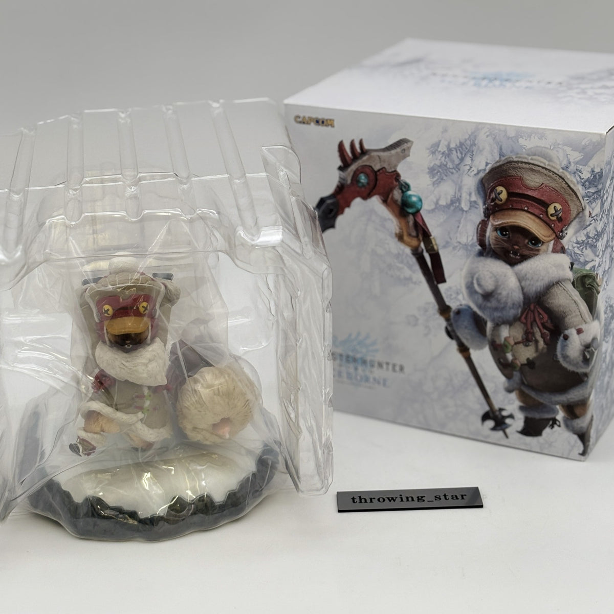 Monster Hunter World Iceborn Otomo Felyne Stand e-CAPCOM LIMITED Japan