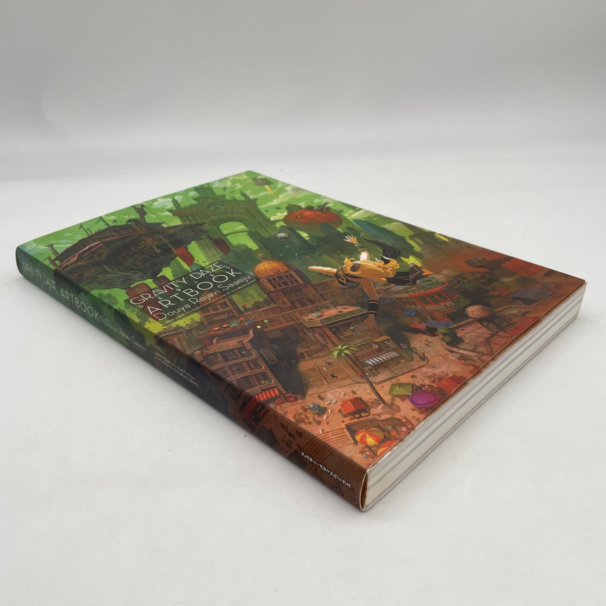 GRAVITY DAZE Series Official Art Book: Douya Rejavi Saaeju illustration Japan