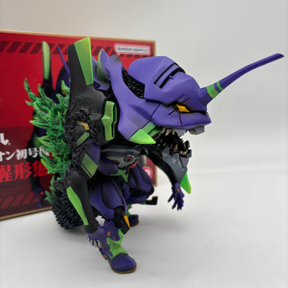 X PLUS Deforeal Evangelion Unit 01 Figure G Awakening Form GODZILLA BANDAI
