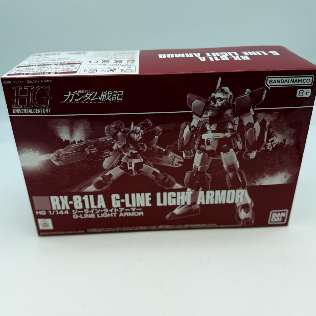 Bandai HGUC 1/144 HG RX-81LA G-Line Light Armor Mobile Suit Gundam japan