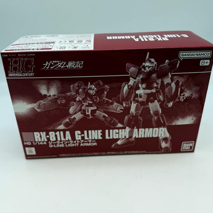 Bandai HGUC 1/144 HG RX-81LA G-Line Light Armor Mobile Suit Gundam japan