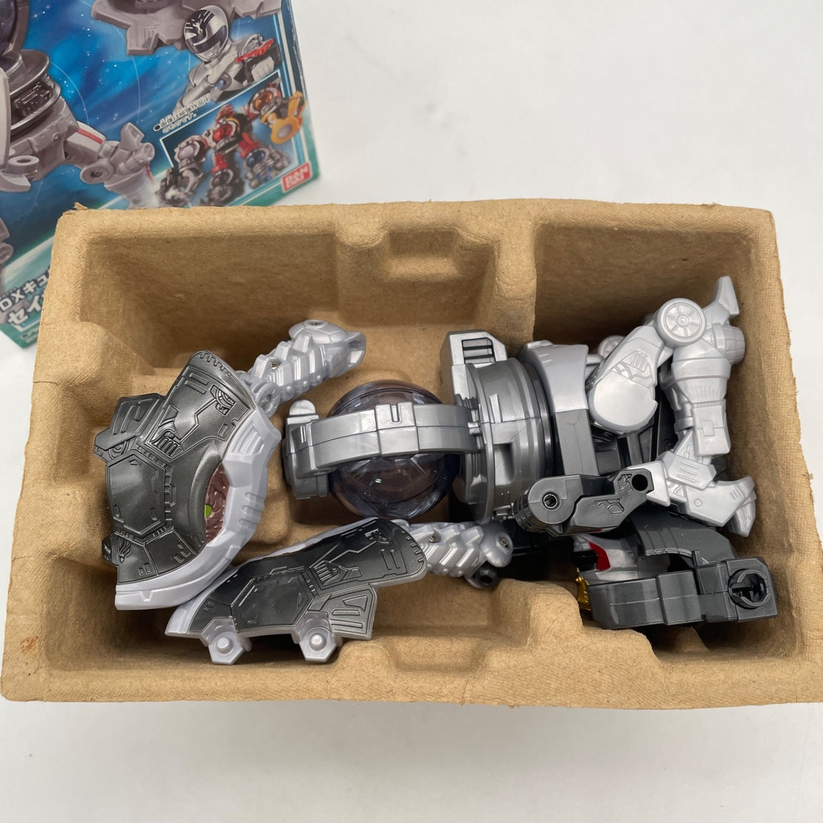 Uchu Sentai Kyuranger Kyutama Gattai 06 DX Hebitsukai Voyager Figure BANDAI