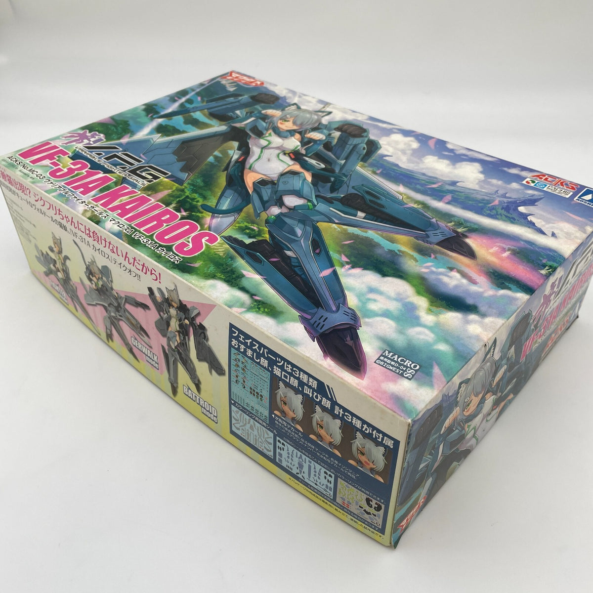 V.F.G. VF-31A Kairos Plastic model 155mm Macross Delta ACKS MC-03 Figure Toy