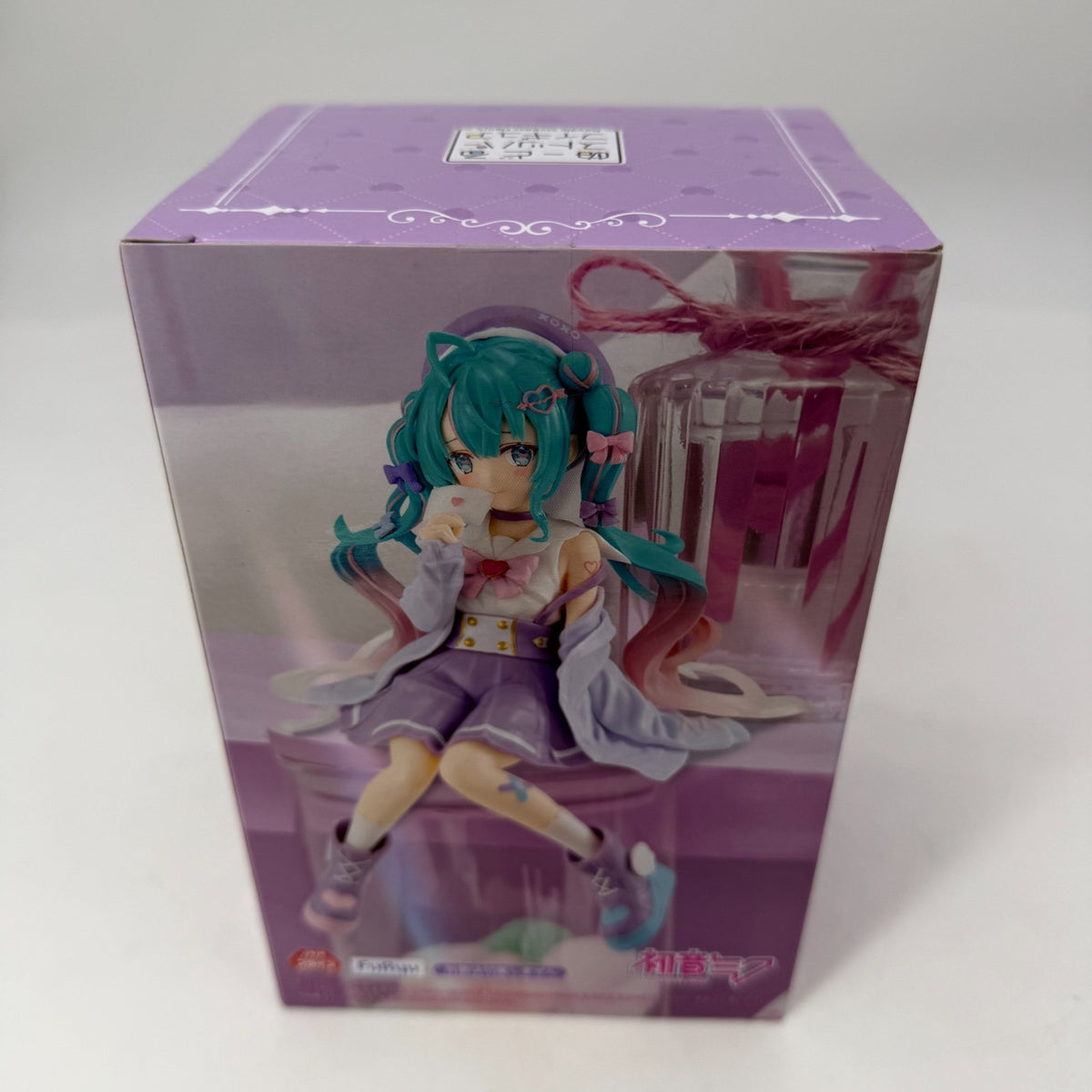 Hatsune Miku Noodle Stopper Figure Purple Koisuru Sailor Furyu JP