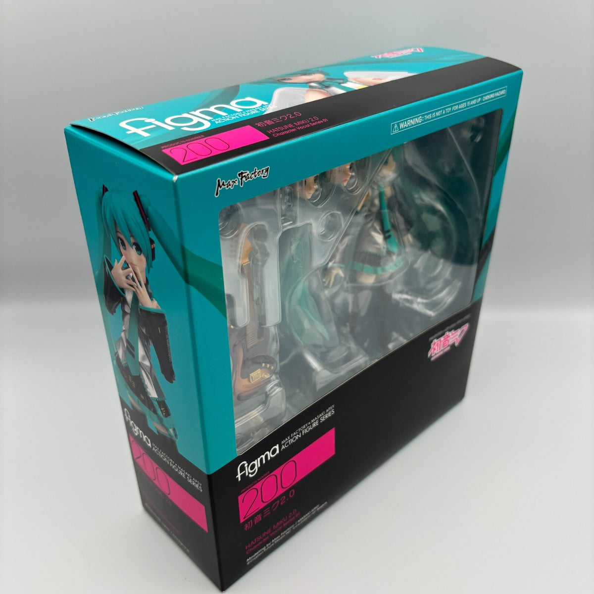 Character Vocal Series 01 Hatsune Miku 2.0 Figma 200 Figure Max Factory Japan