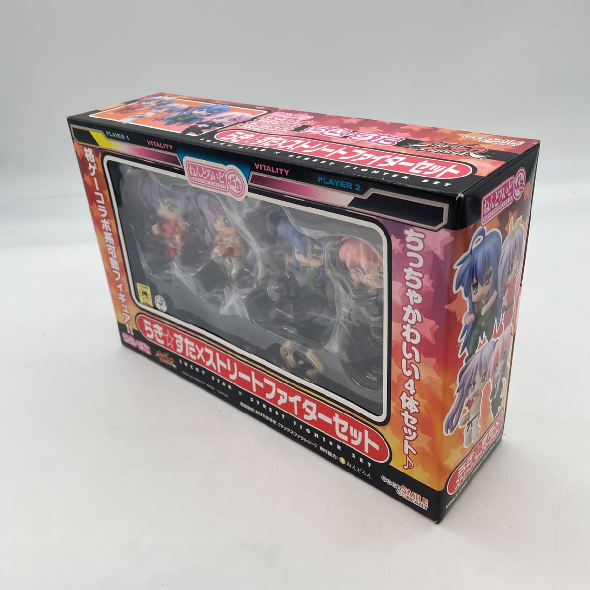 Nendoroid Petit Lucky Star x Street Fighter Set Figure Good Smile Company Japan