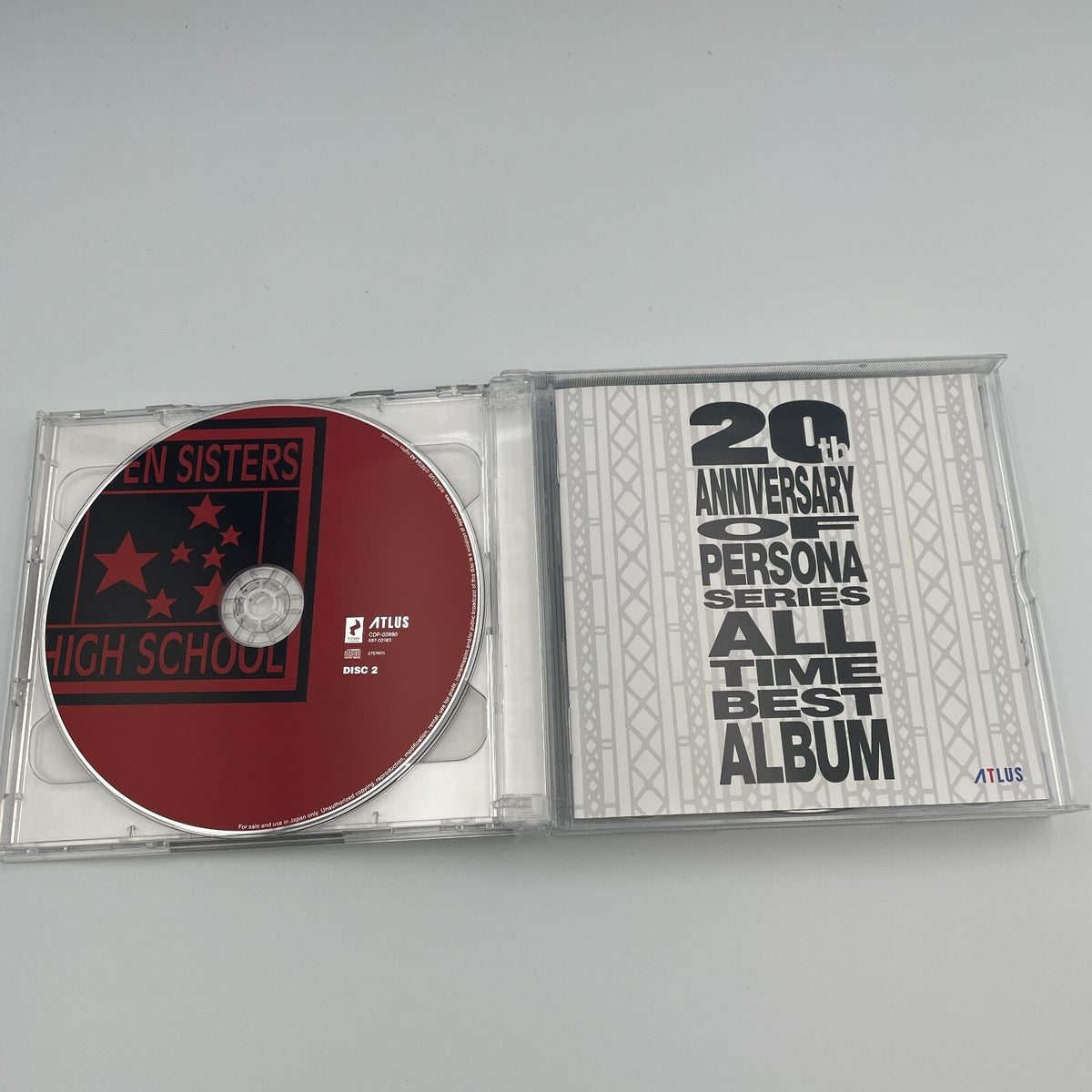 PS4 Persona 5 20th Anniversary Limited edition soundtrack CD5 artbook Japan