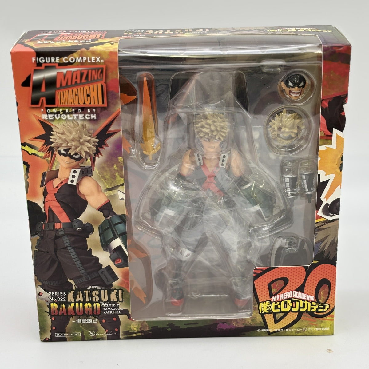 Figure Amazing Yamaguchi No.022 Katsuki Bakugo Revoltech My Hero Academia
