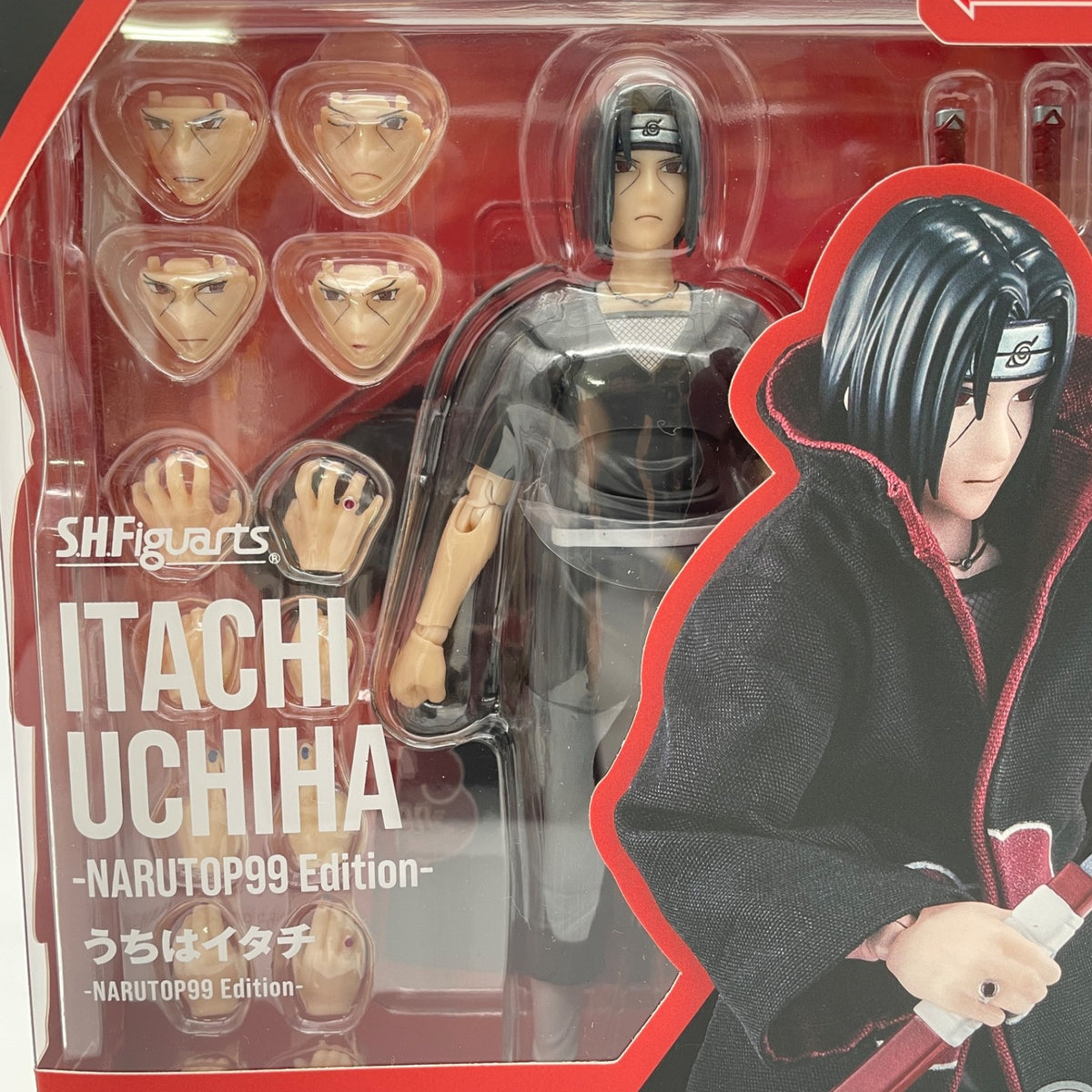 S.H.Figuarts NARUTO Itachi Uchiha NARUTOP99 Edition Action Figure Bandai