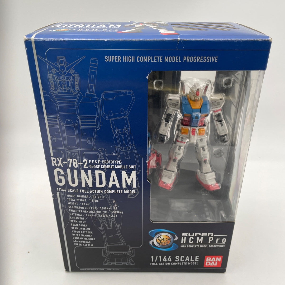 HCM-Pro SUPER HCM-Pro RX-78-2 Gundam Mobile Suit Gundam JAPAN