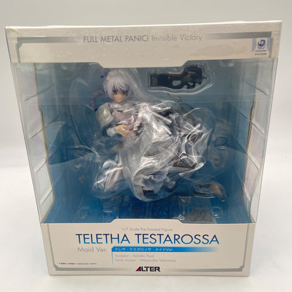 Full Metal Panic! Invisible Victory Teletha Testarossa Maid Ver 1/7 Figure Alter