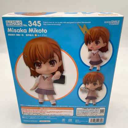 Nendoroid To Aru Kagaku no Railgun S Misaka Mikoto Figure #345 Good Slime Japan