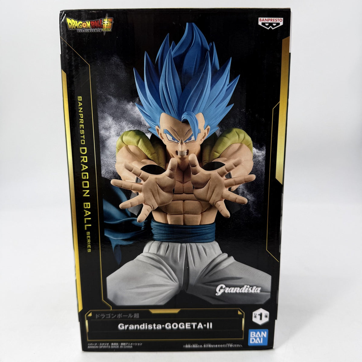 Gogeta II Dragon Ball Grandista Super Saiyan Blue Hair Figure Banpresto Japan