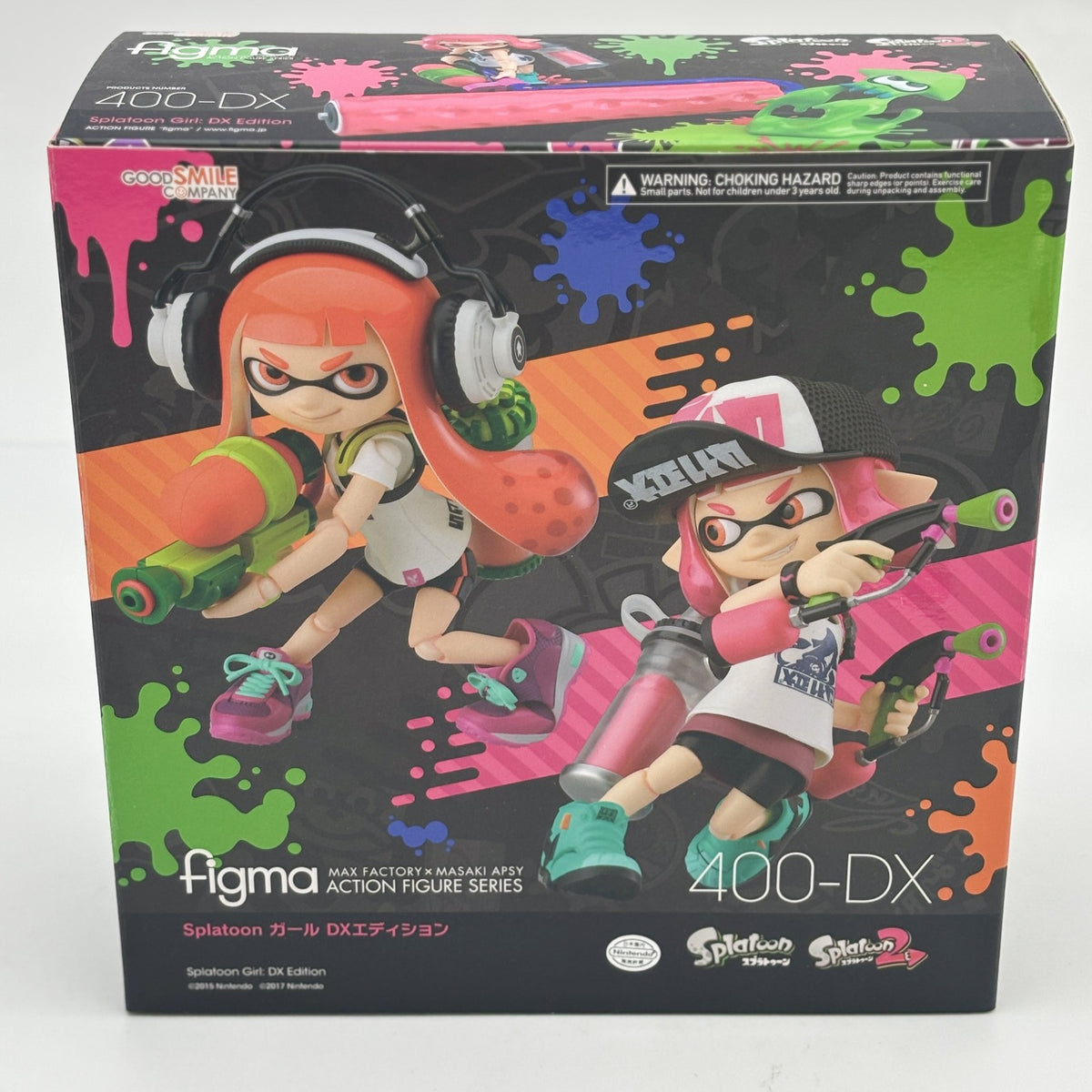 Figure figma Girl DX Edition Splatoon 1 & 2 good smile Company Max Factory