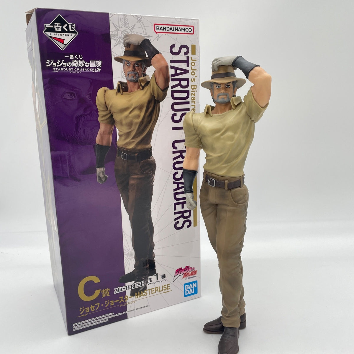 JoJo's Bizarre Adventure STARDUST CRUSADERS Joseph Joestar Figure Ichiban Kuji C