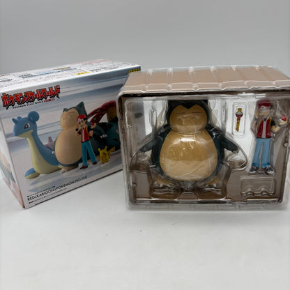 Pokemon Scale World Kanto Red & Snorlax Figure 1/20 Scale BANDAI Japan