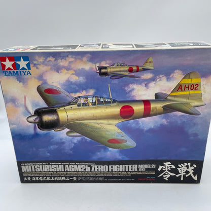 Tamiya 1/32 Mitsubishi Navy Zero Fighter type 21 Aircraft Series 17 Model Kit