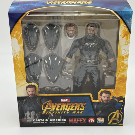 MAFEX CAPTAIN AMERICA INFINITY WAR Ver. Action Figure No.122 Medicom Toy