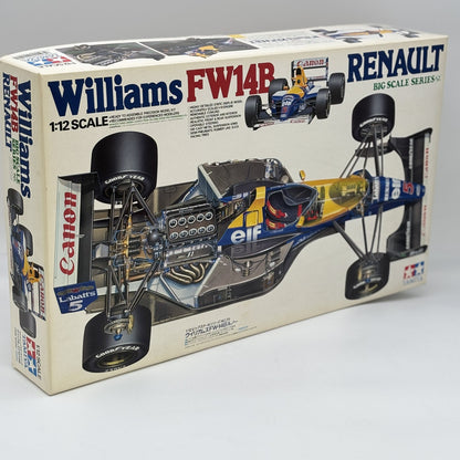 TAMIYA 1/12 Williams FW14B Renault Big Scale Series No.29 Plastic Model Kit
