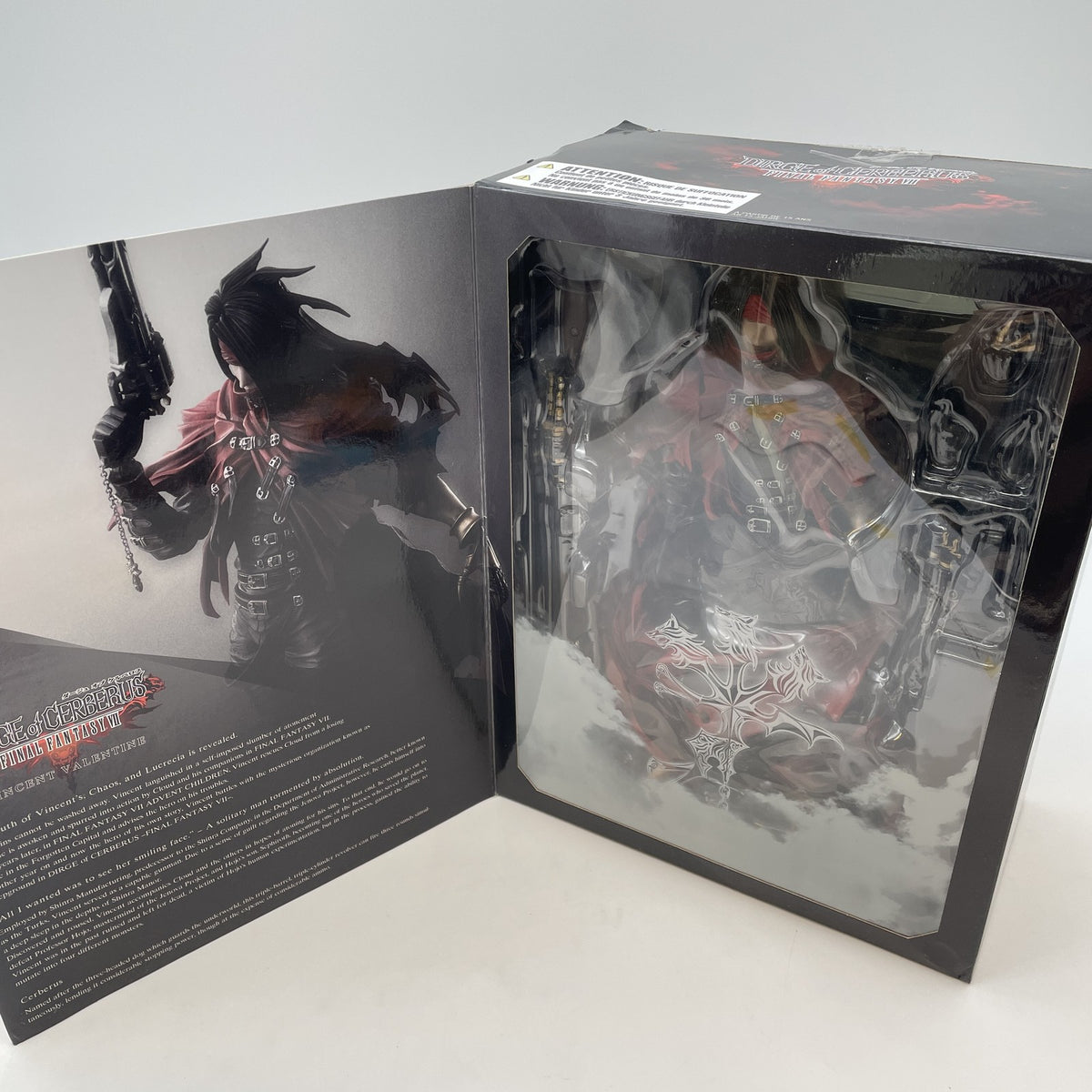 PLAY ARTS Kai Vincent Valentine Figure Final Fantasy VII Dirge of Cerberus