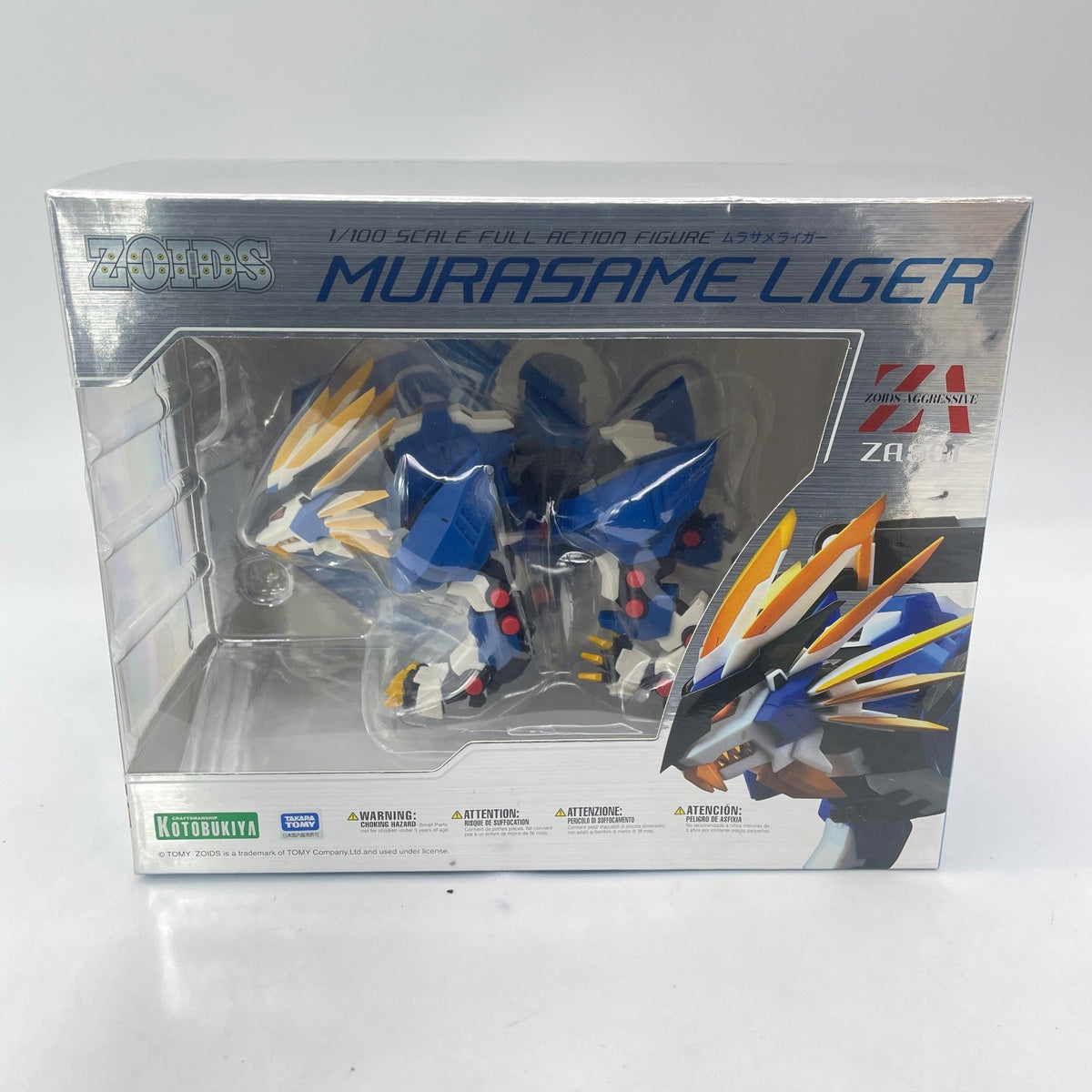 KOTOBUKIYA AGGRESSIVE ZOIDS ZA001 Murasame Liger Action Figure Japan Import