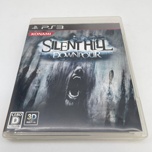 PS3 Silent Hill Downpour Sony PlayStation 3 KONAMI Japan Import