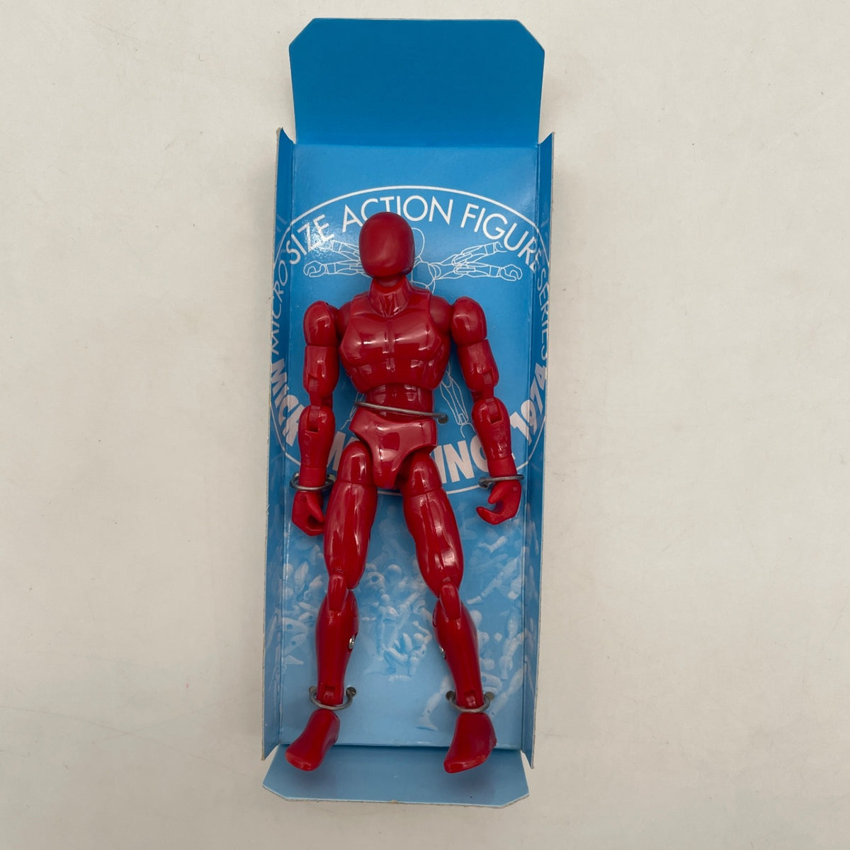 Material Force Microman Core Red White Box M04 Takara Japan Import