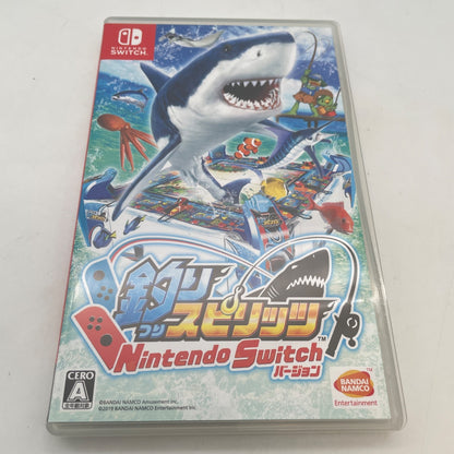 Nintendo Switch Fishing Tsuri Spirits English support Japan Import