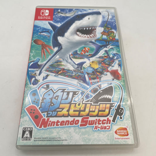 Nintendo Switch Fishing Tsuri Spirits English support Japan Import