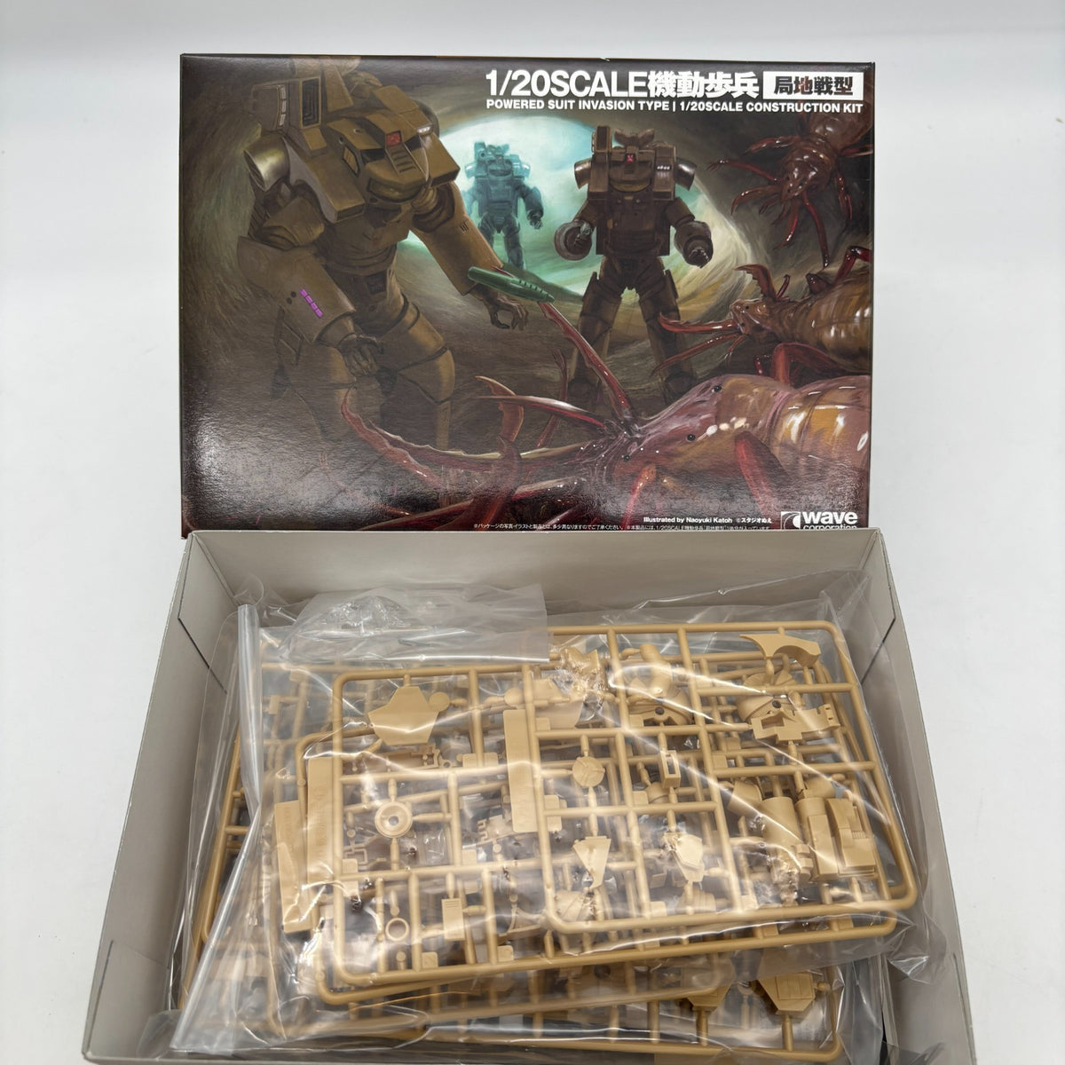 Powered Suit Invasion Type 1/20 Construction Kit PS-013 Japan Import