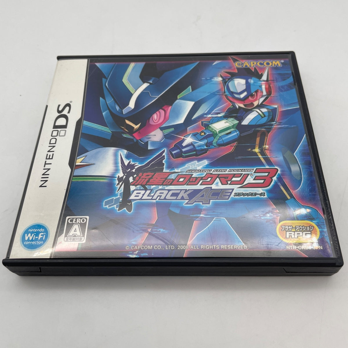 Nintendo DS Mega Man Star Force 3 Black Ace Ryusei no Rockman CAPCOM Japan