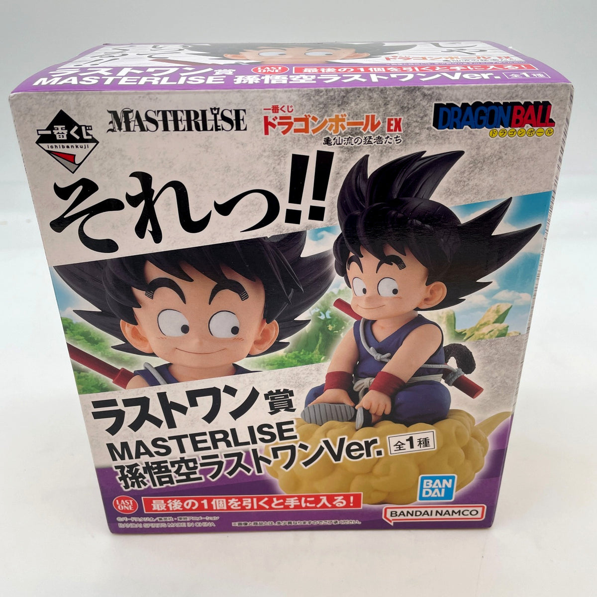 Dragon Ball EX Son Goku Figure Kamesenryu Fierce Ichiban Kuji Last One